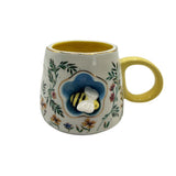 Bee & Garden Scene 3D Mug