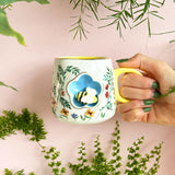 Bee & Garden Scene 3D Mug