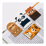 Wild Animals Magnetic Bookmarks Set