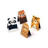 Wild Animals Magnetic Bookmarks Set