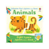My First Animals Book & Puzzle