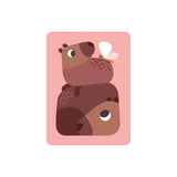 Capybara & Butterfly Greetings Card
