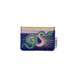 Snake & Bird Print Card Holder