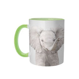 Baby Elephant Artwork Mug