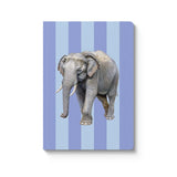 Elephant Striped Print Notebook