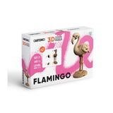 Flamingo 3D Sculpture Puzzle, 121 Pieces