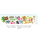 Cartoon Animals Wall Stickers
