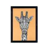 Giraffe Art Print, A4