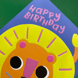 Lion Birthday Card