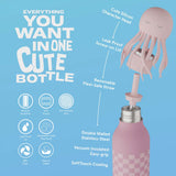 Jellyfish Stainless Steel Drinking Bottle
