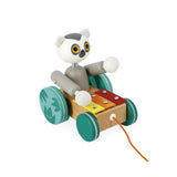 Lemur Xylophone Pull Along Wooden Toy