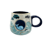 Whale & Ocean Scene 3D Mug