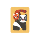 Panda & Red Panda Greetings Card