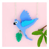 Parrot Acrylic Charm Necklace
