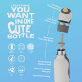 Penguin Stainless Steel Drinking Bottle