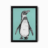 Penguin Art Print, A4