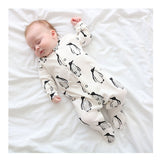 Penguin Print Cotton Baby / Toddler Sleepsuit