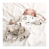Penguin Print Cotton Baby / Toddler Sleepsuit