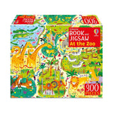 At The Zoo Book & Puzzle, 300 pieces