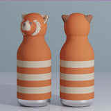 Red Panda Stainless Steel Drinking Bottle