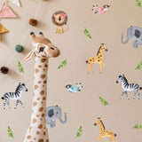 Safari Animals Wall Stickers