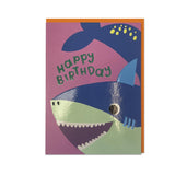 Shark Birthday Card