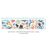 Sea Life Animals Wall Stickers