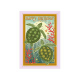 Turtles & Coral Birthday Card