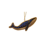 Whale Embroidered Decoration