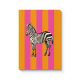 Zebra Striped Print Notebook