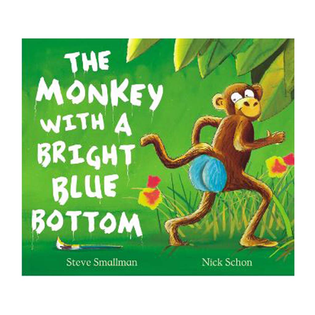 The Monkey With A Bright Blue Bottom Book | ZSL Shop