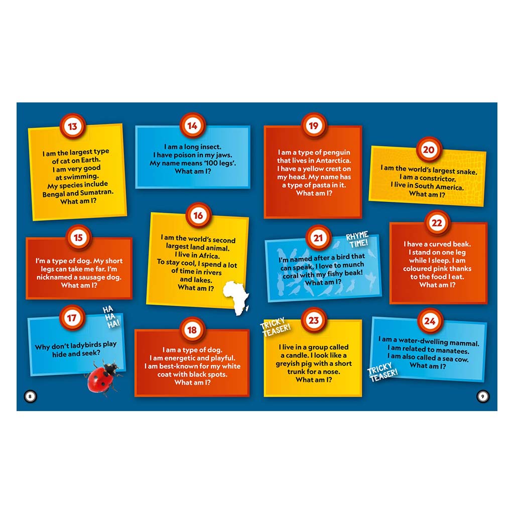 Animal Riddles Book - National Geographic Kids | ZSL Shop