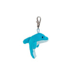 Dolphin Plush Keyring, 8cm