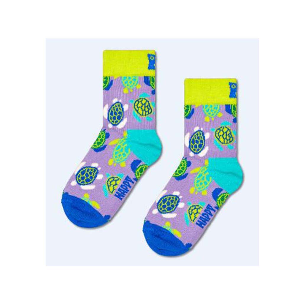 ZSL x Happy Socks Turtle Children's Socks | ZSL Shop