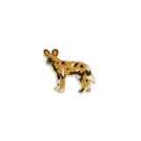 African Wild Dog Pin Badge