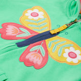 Children's Green Butterfly Hoodie