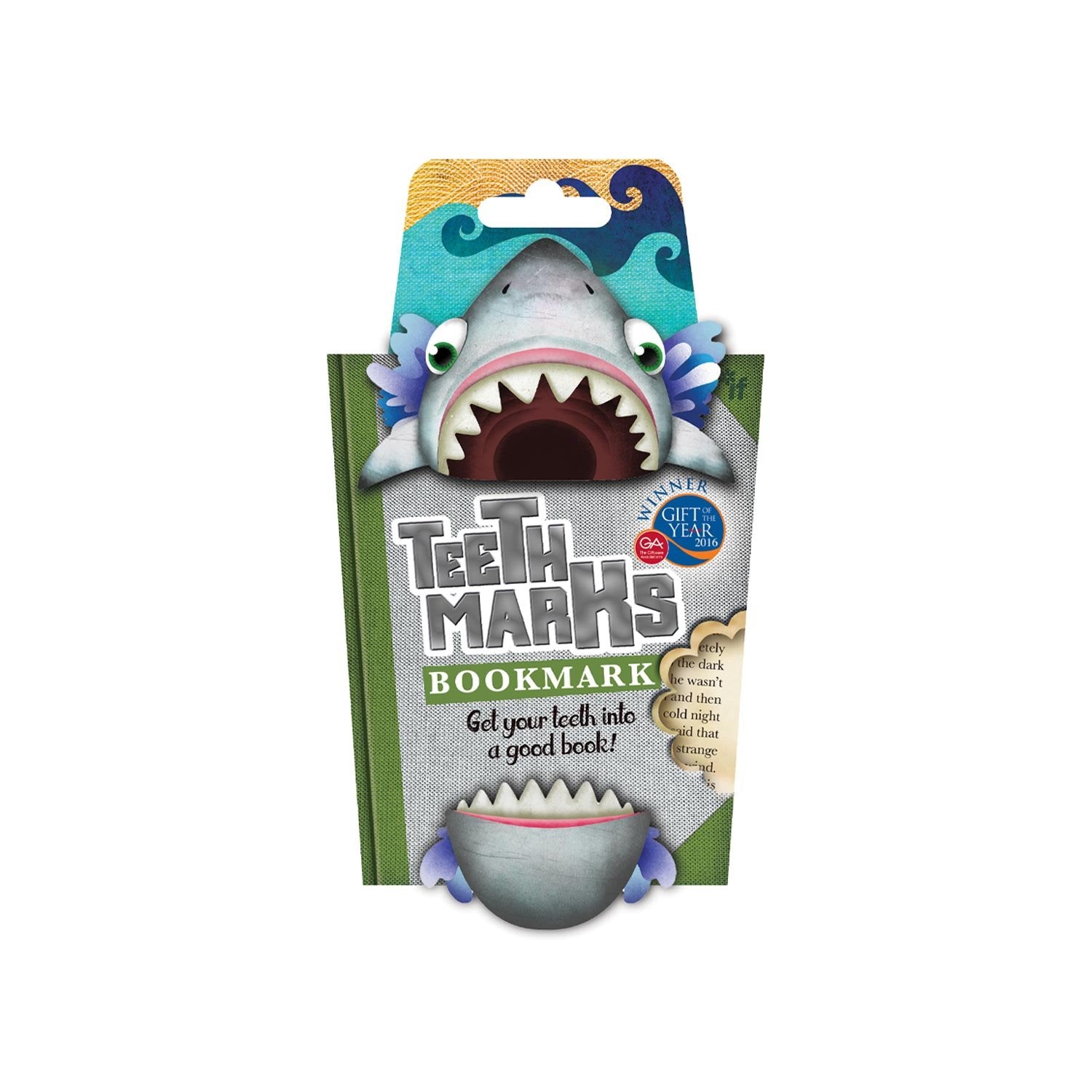 Shark Teethmarks Bookmarks