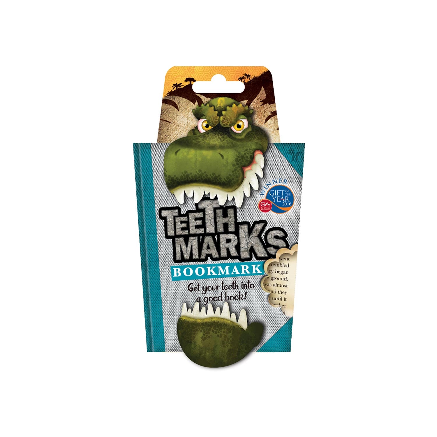 T-Rex Teethmarks Bookmarks