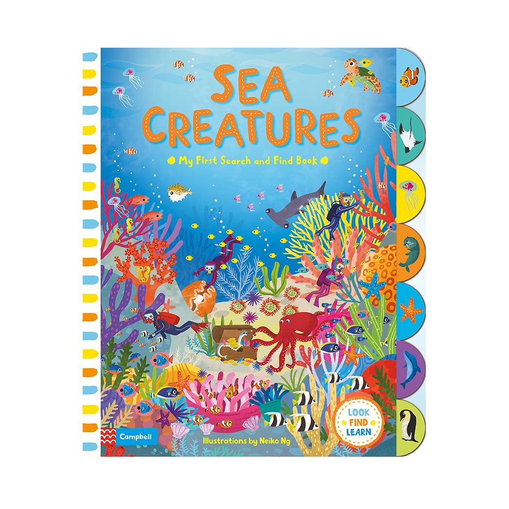 Sea Creatures - My First Search And Find Book