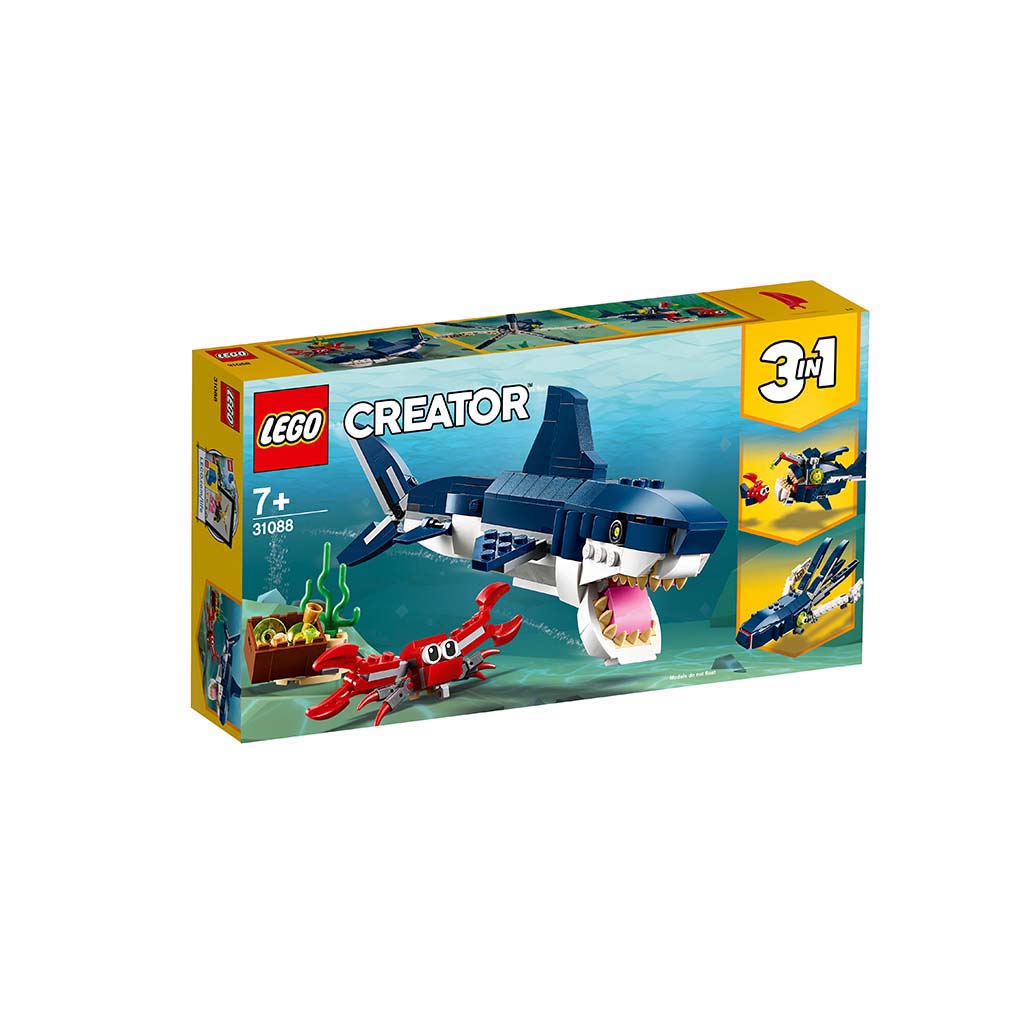 Lego Deep Sea Creatures Playset, 3 in 1