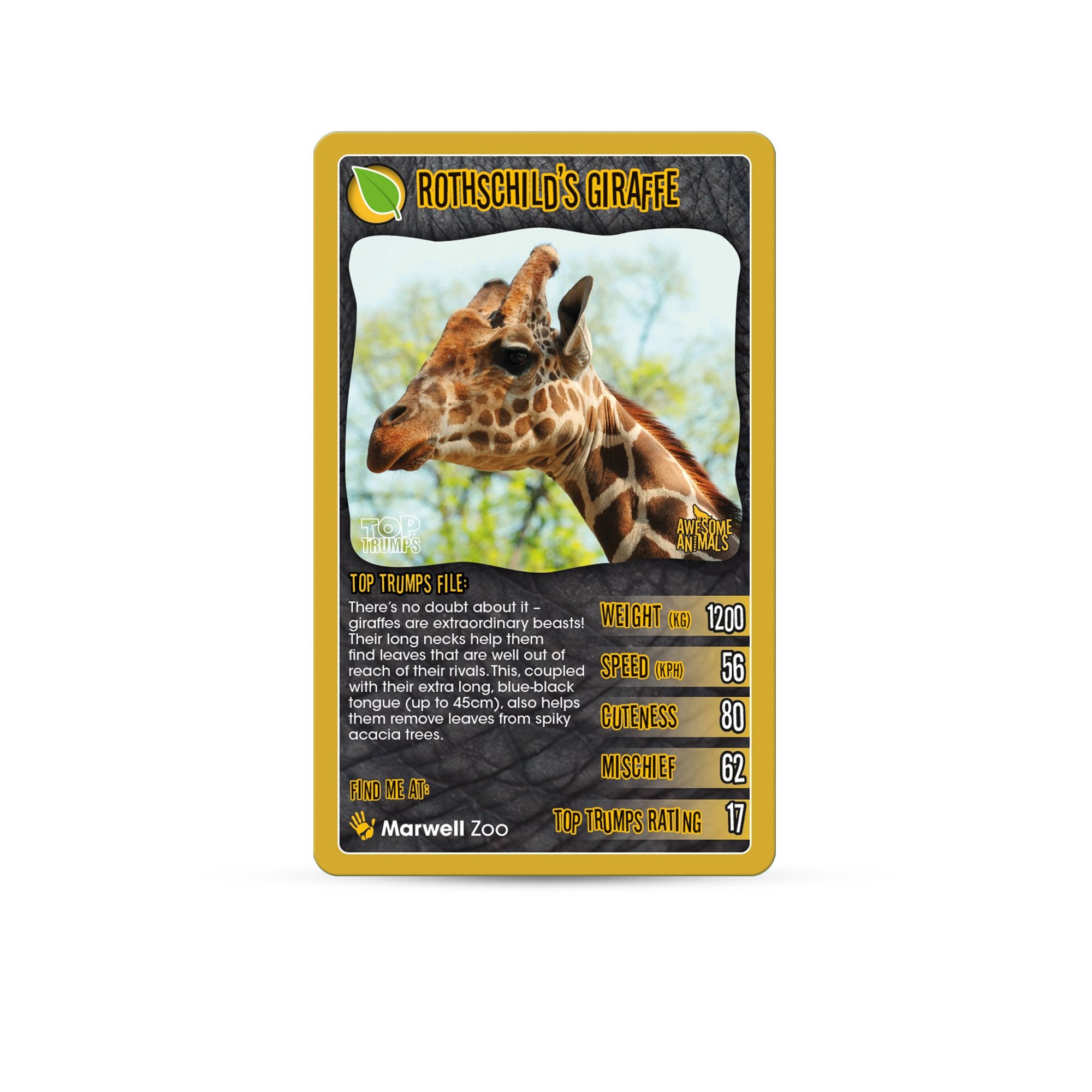 Top Trumps Awesome Animals