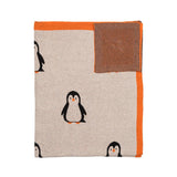 Penguin Throw, Organic Cotton