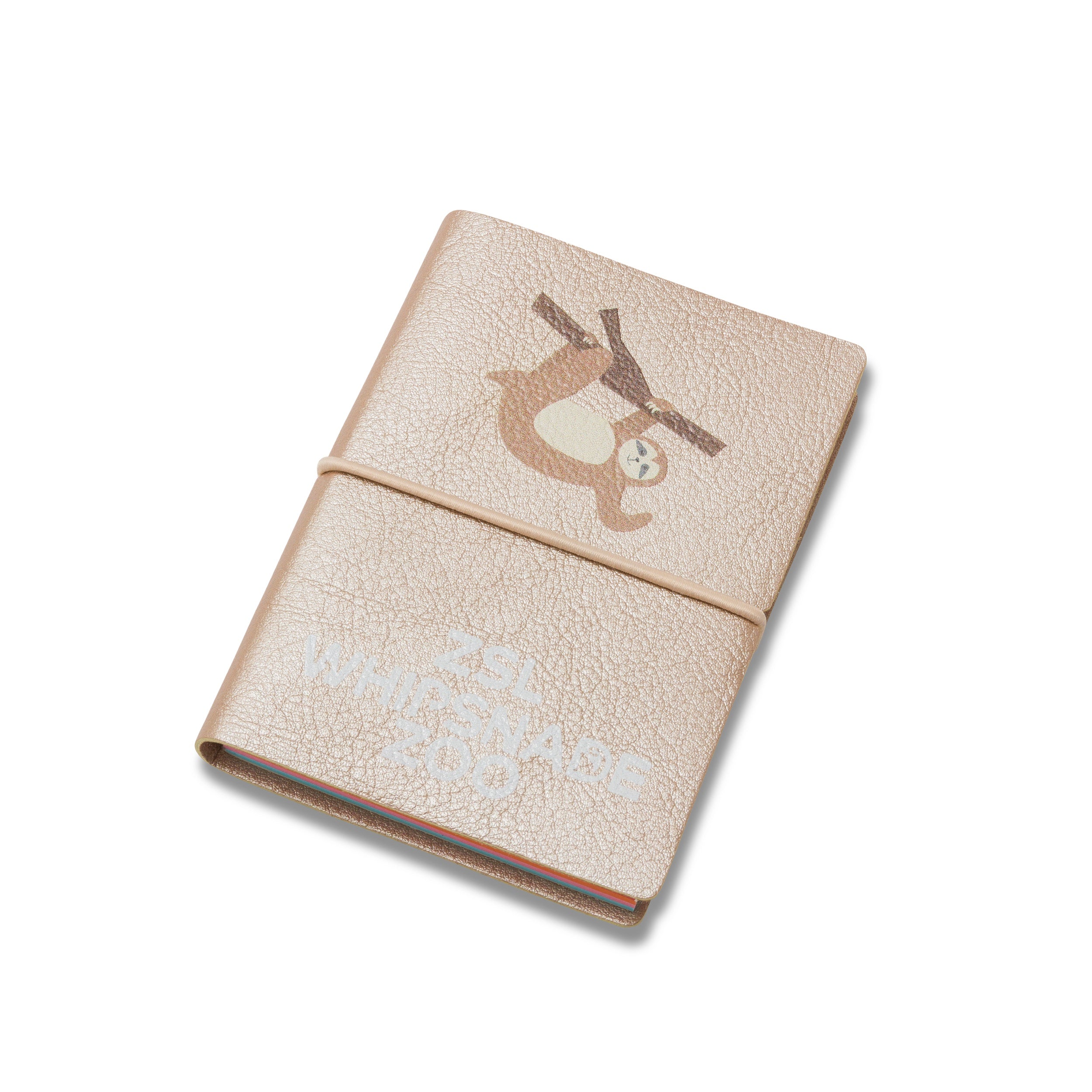 Zoo Sloth Pocket Notebook, A7