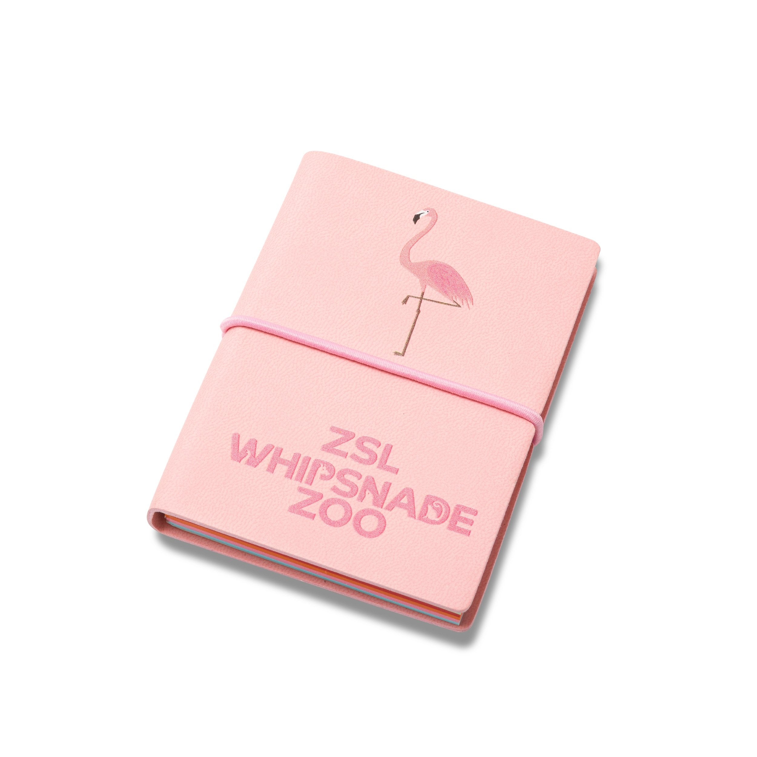 Zoo Flamingo Pocket Notebook, A7