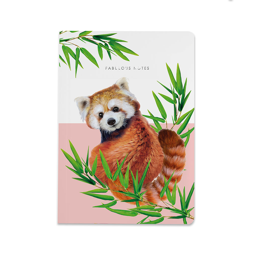 Lola Red Panda Notebook
