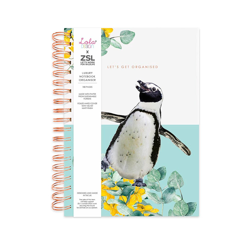 Lola Penguin Organiser Notebook