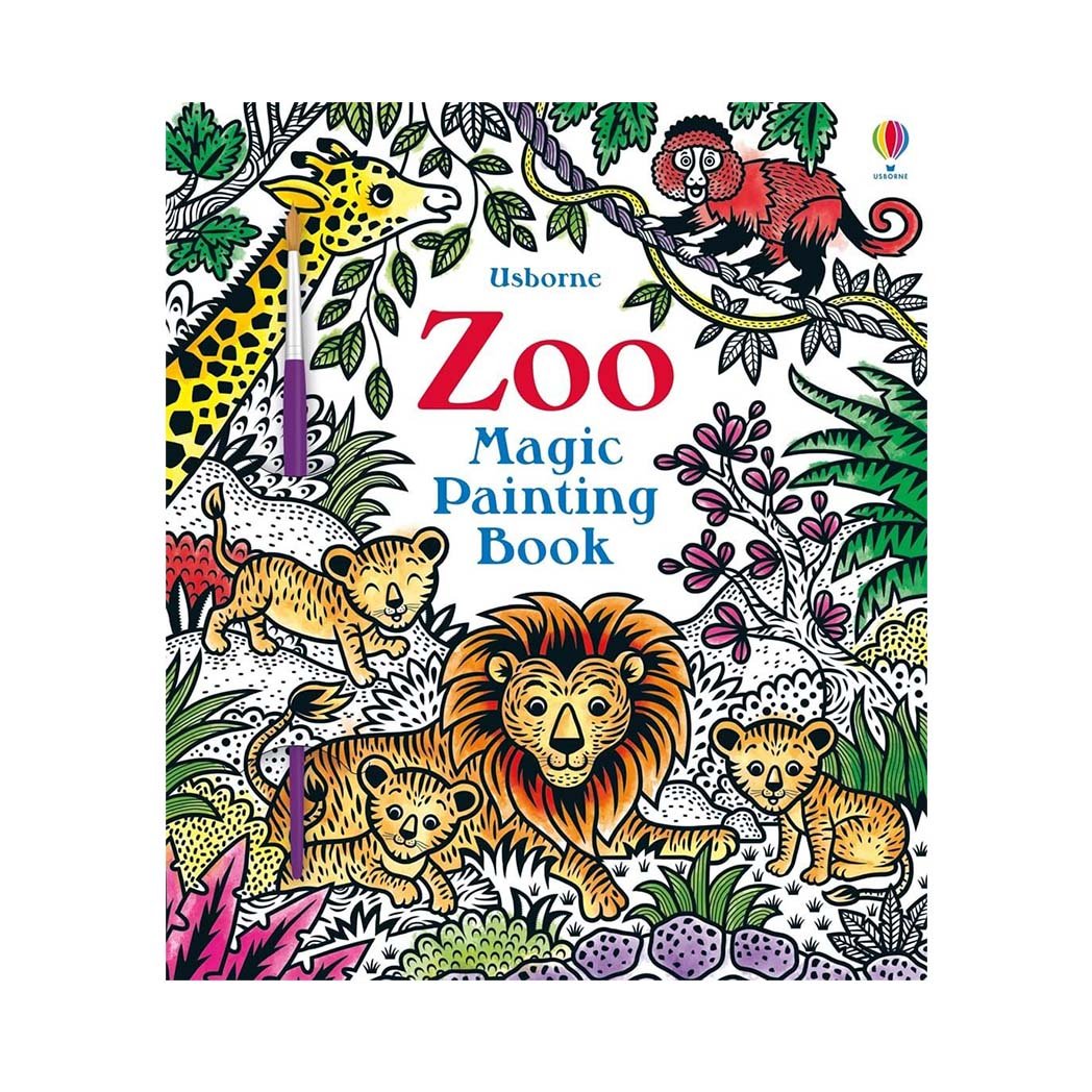 Zoo Magic Painting Book