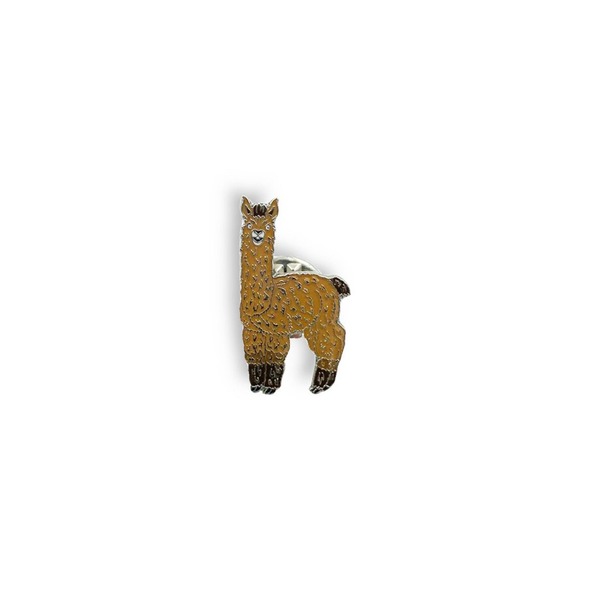 Alpaca Pin Badge