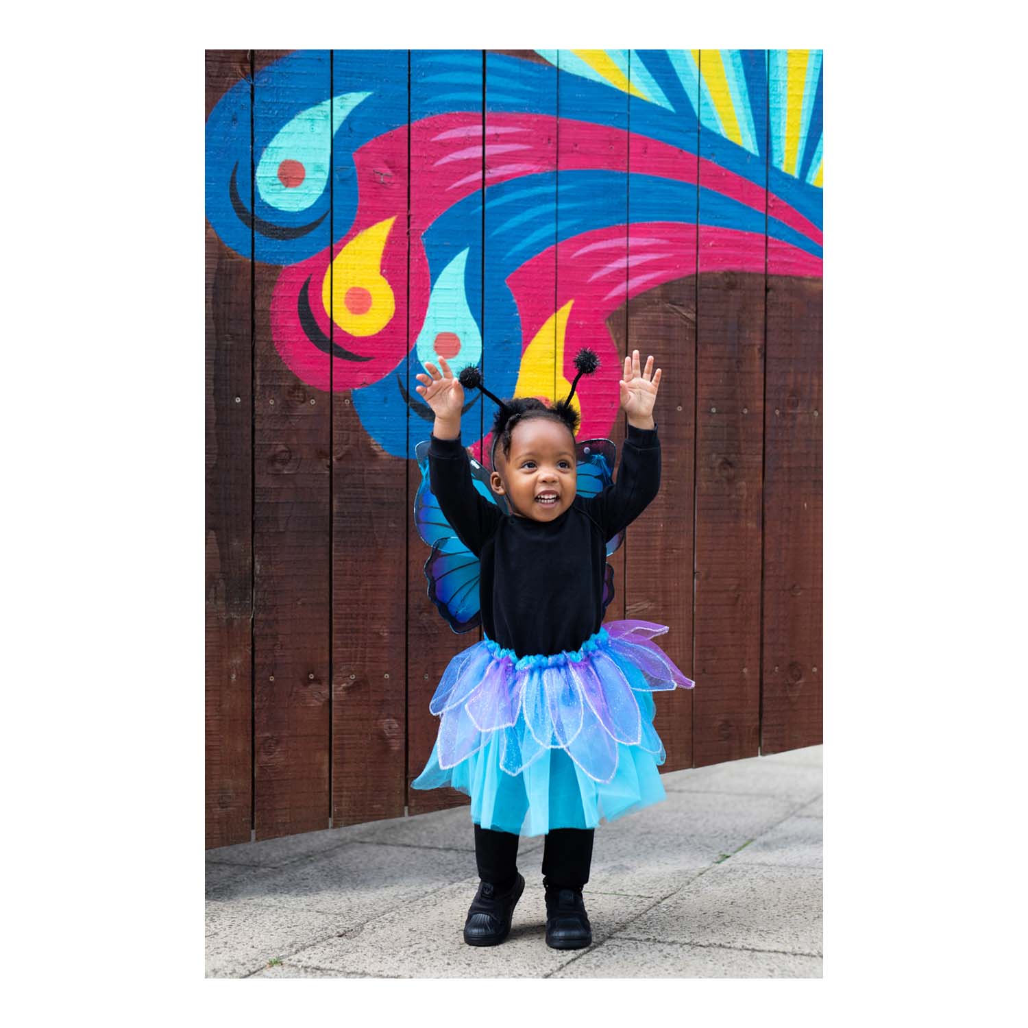 Blue butterfly fancy dress up set | ZSL Shop Blue butterfly fancy dress up set | ZSL Shop