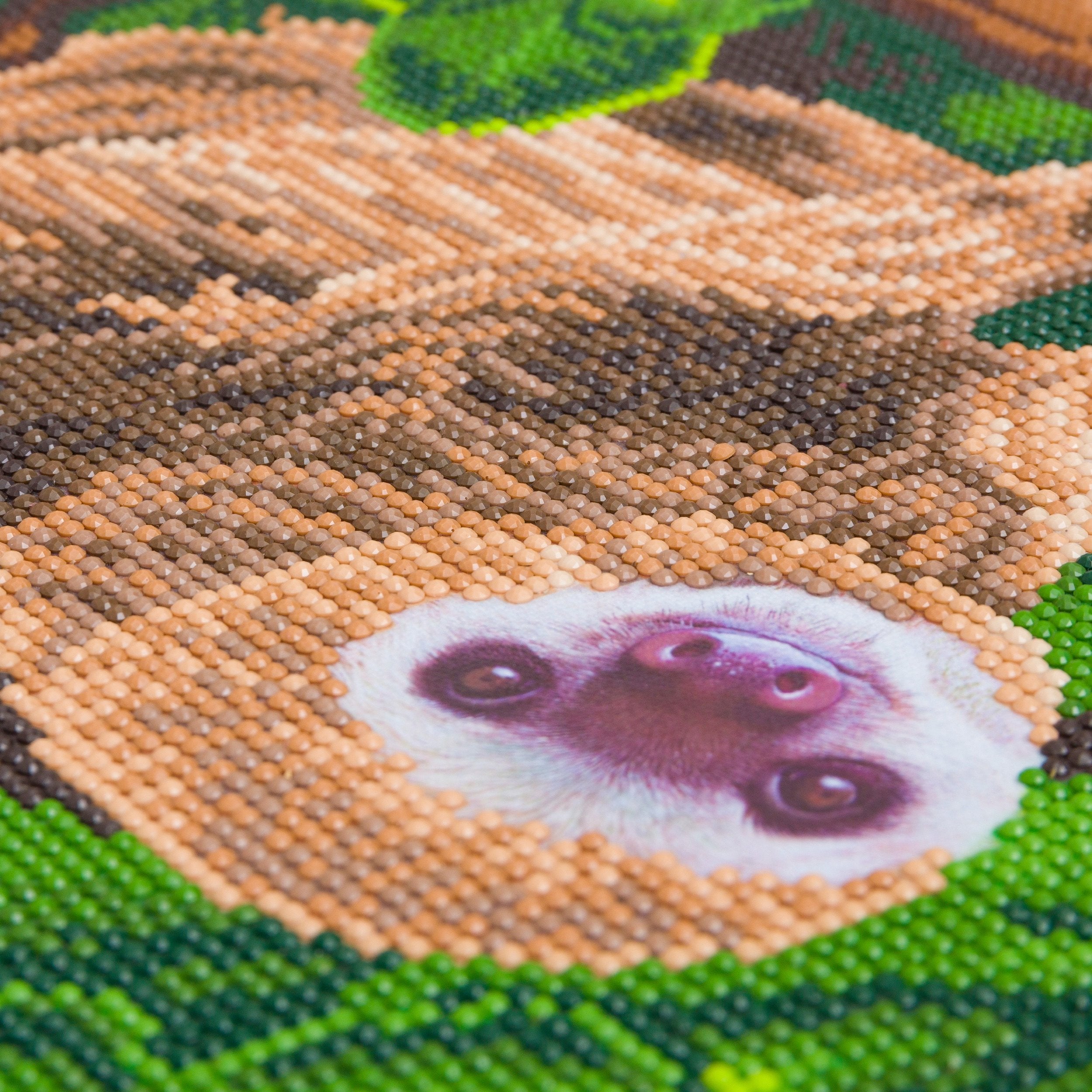 Sloth Crystal Art Canvas, 30cm X 30cm